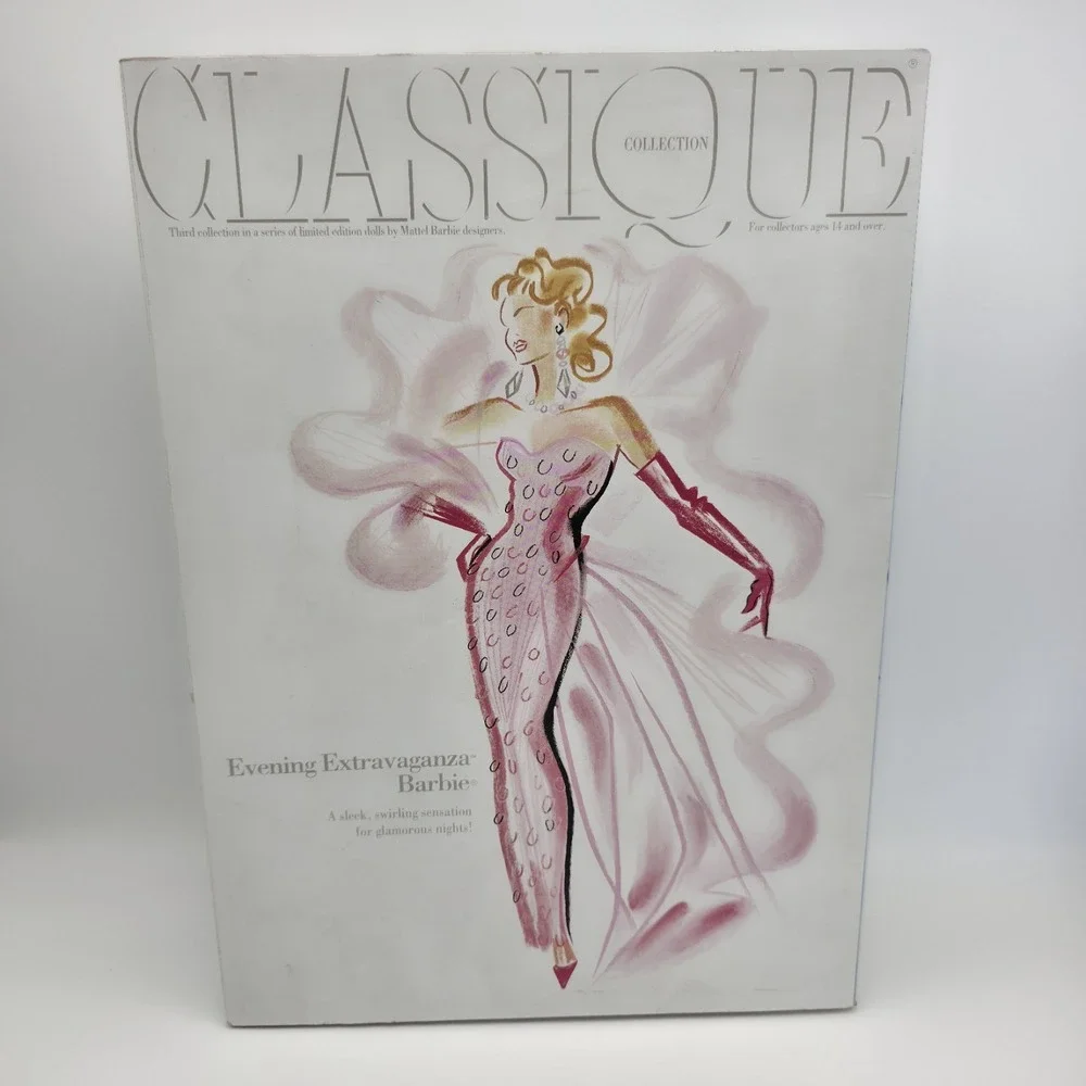 EVENING EXTRAVAGANZA Barbie Classique Collection #11622 New NRFB 1993 Mattel
